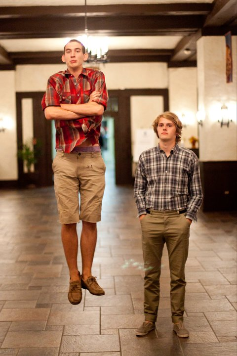 Daniel and John in 2010